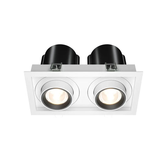 Spot incastrat din Aluminiu/plastic Alb H9.7xLcm Hidden