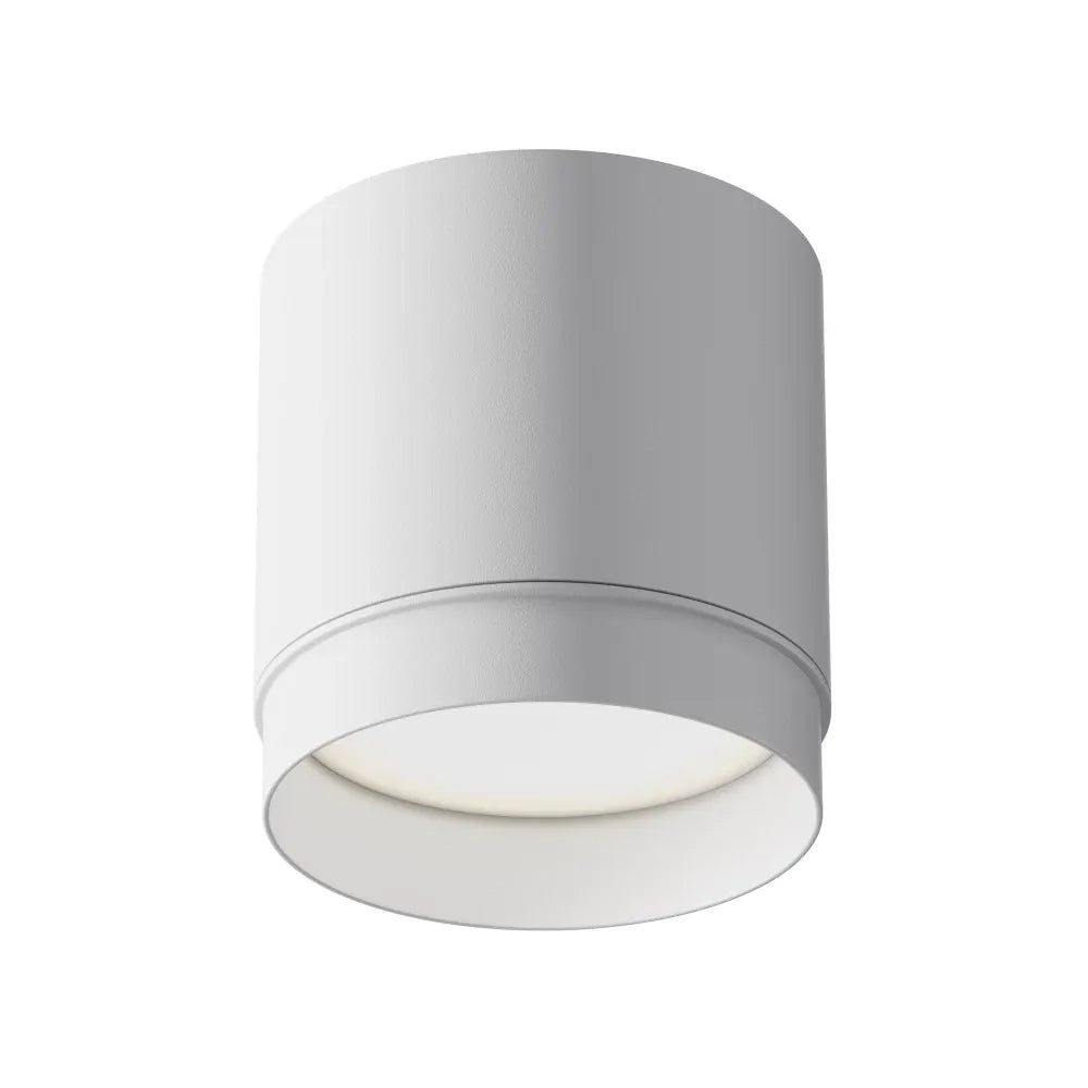 Spot aplicat din Aluminiu/Plastic Alb H8.5xD8.2cm Polar