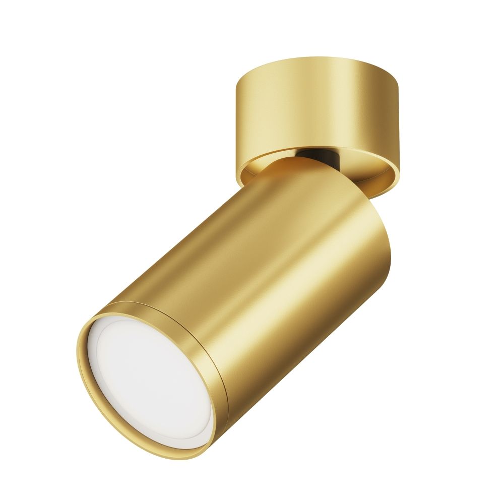 Spot aplicabil din Aluminiu Auriu mat GU10 10W D5xH13cm FOCUS S