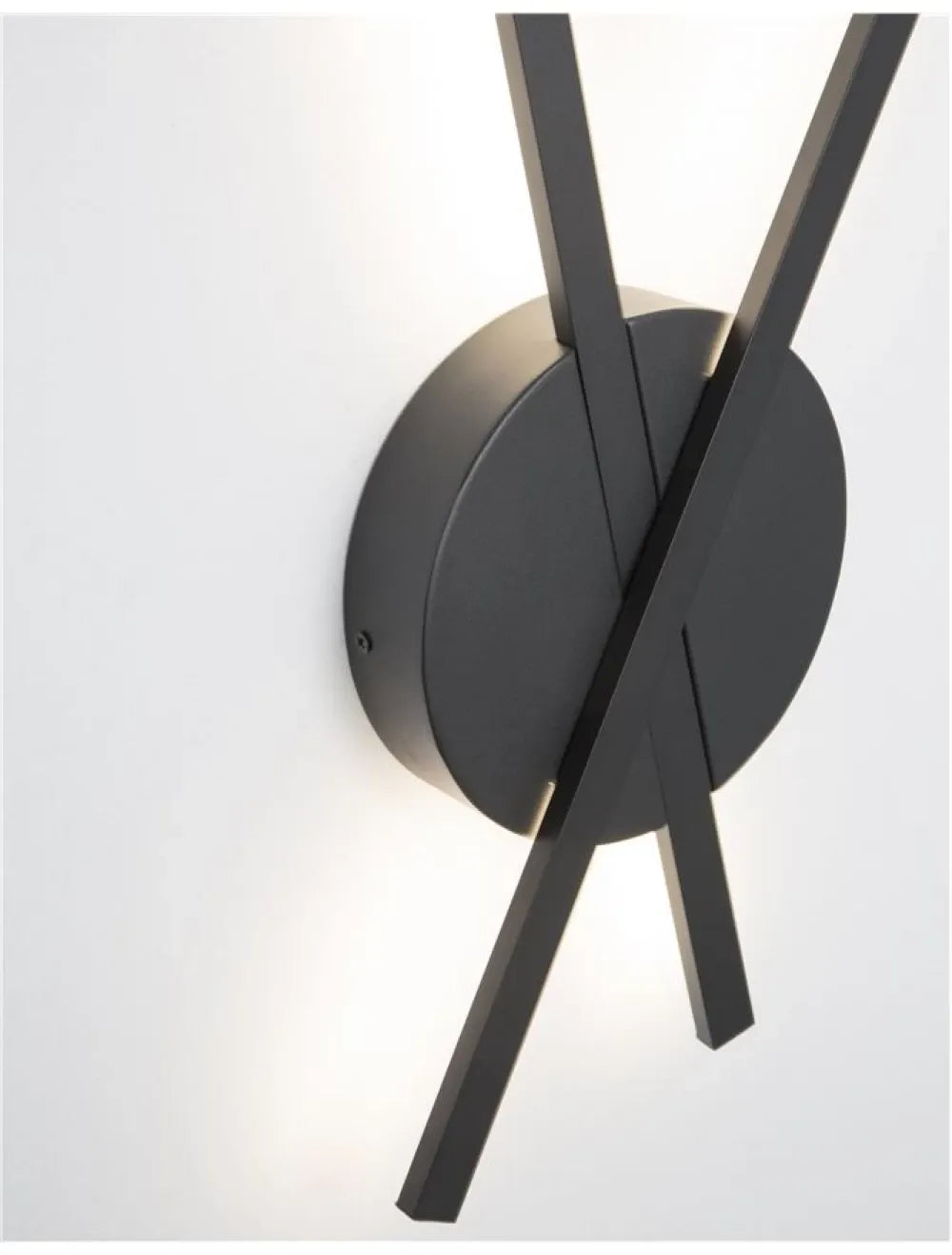 Aplica de perete din Aluminiu Negru H53xL24.5cm IP20 20W 890lm 3000k RESLIN
