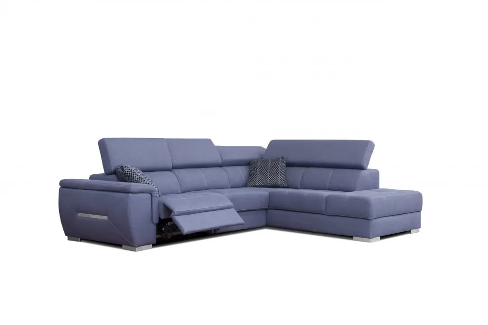Coltar customizabil cu recliner in forma de L 300cm Quebec
