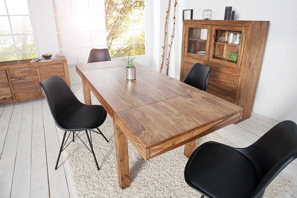 Comoda din Lemn masiv de sheesham Maro Lagos L135xH70cm