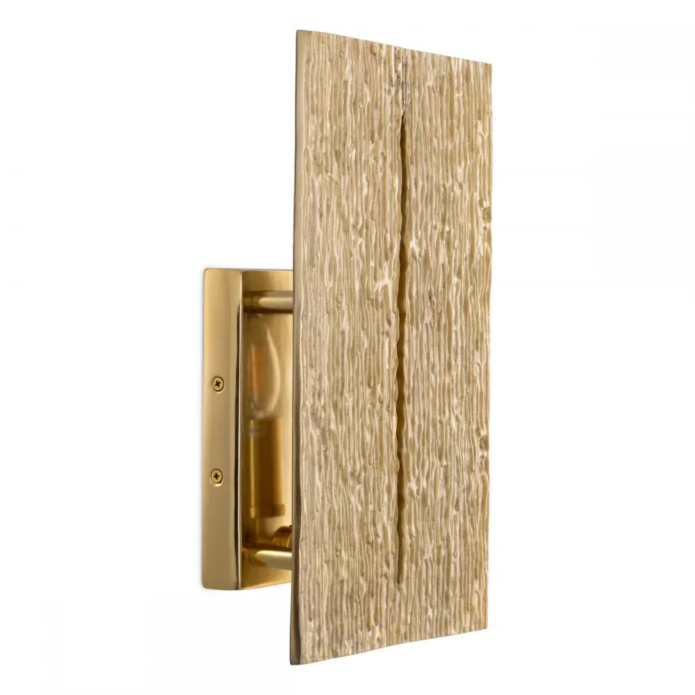 Aplica de perete din Metal Alama H34.5xL20cm Prato Eichholtz
