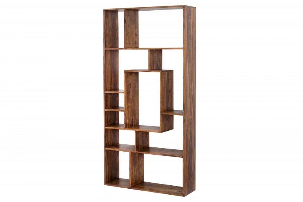 Etajera din Lemn masiv de palisandru Maro Makassar L80xH180cm