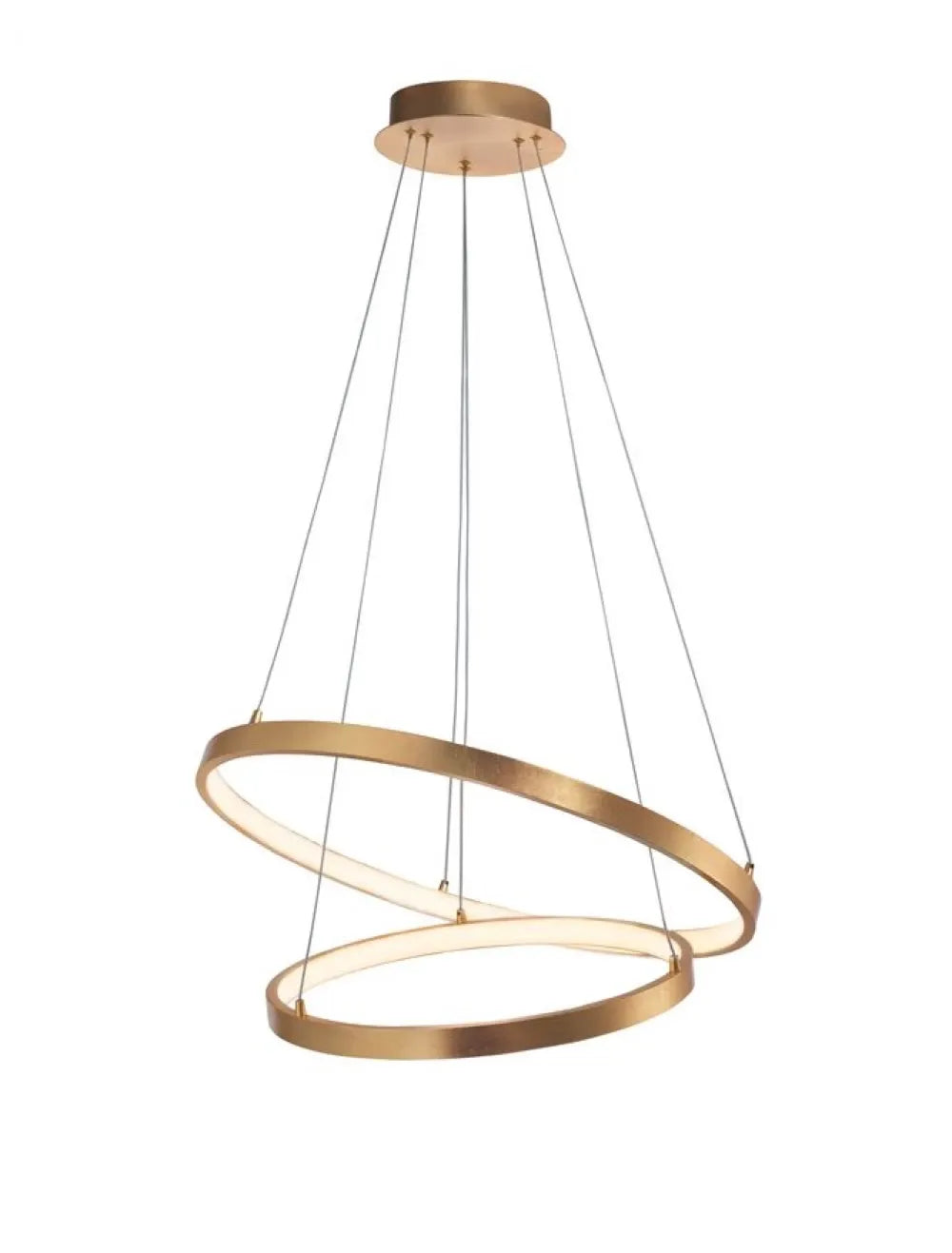 Candelabru din Aluminiu Auriu H150xL60cm IP20 67W 3643lm 3000k LEON