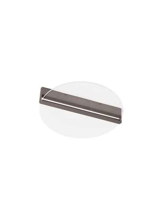 Plafoniera structura din Aluminiu Maro si abajur din Acrilic Transparent H12.3xL58.5cm IP20 37W 2028lm 3000k NOAH