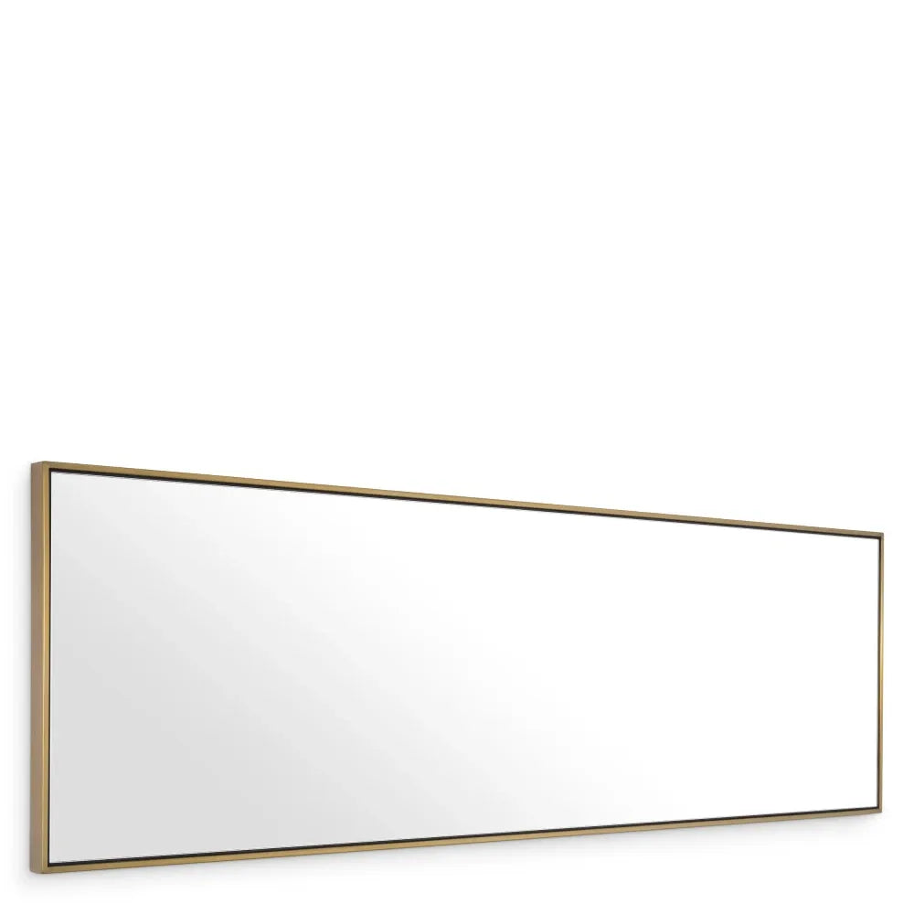 Oglinda cu rama din Metal Alama L60xH200cm Redondo L Eichholtz