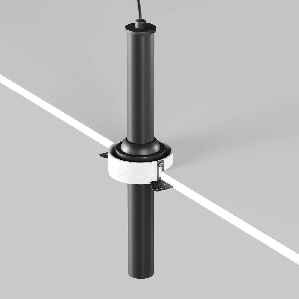 Spot incastrat din Aluminiu Negru H31.6xD3cm 7W 460lm 3000k Focus T