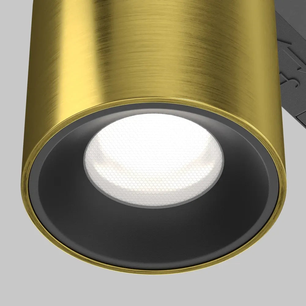 Spot dimabil smart pentru sina Exility din Aluminiu Alama H9.6xL19.3cm 7W 390lm 2700-6000k Alfa S