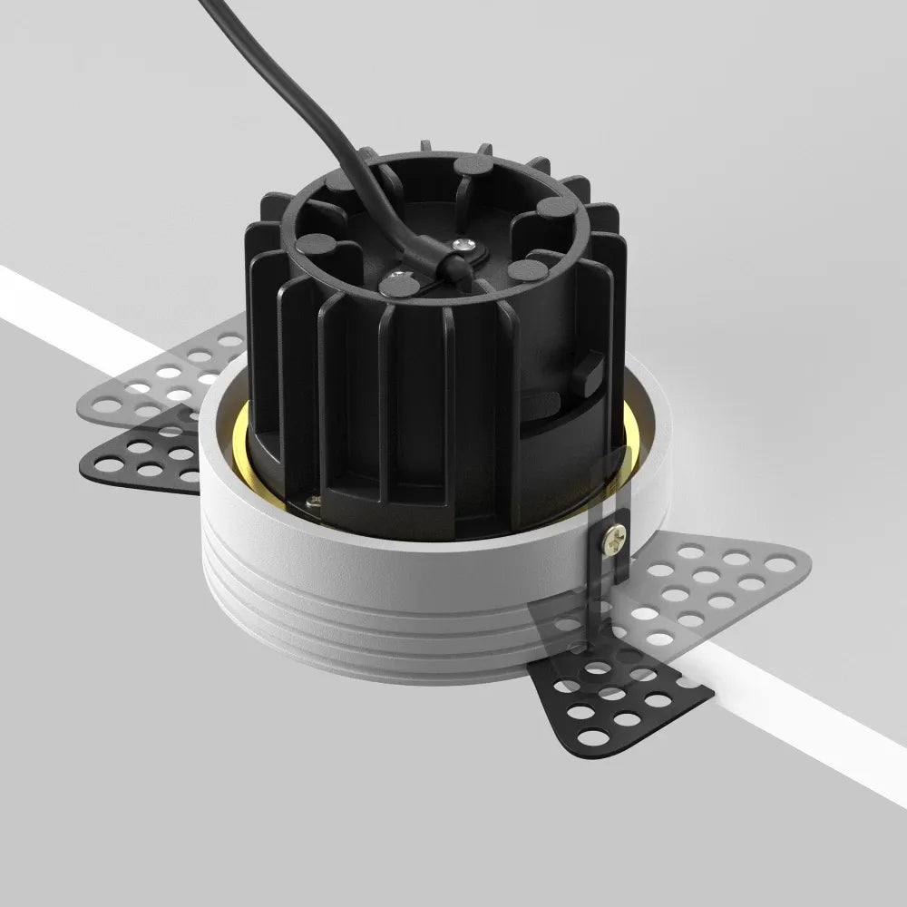 Spot incastrat din Aluminiu Alama H6xD7.4cm 12W 810lm 3000k Round