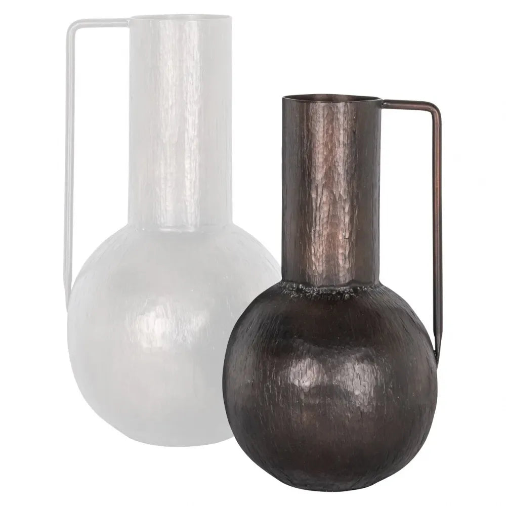 Vaza decorativa din Aluminiu Cupru D18xH32cm Sema Richmond Interiors