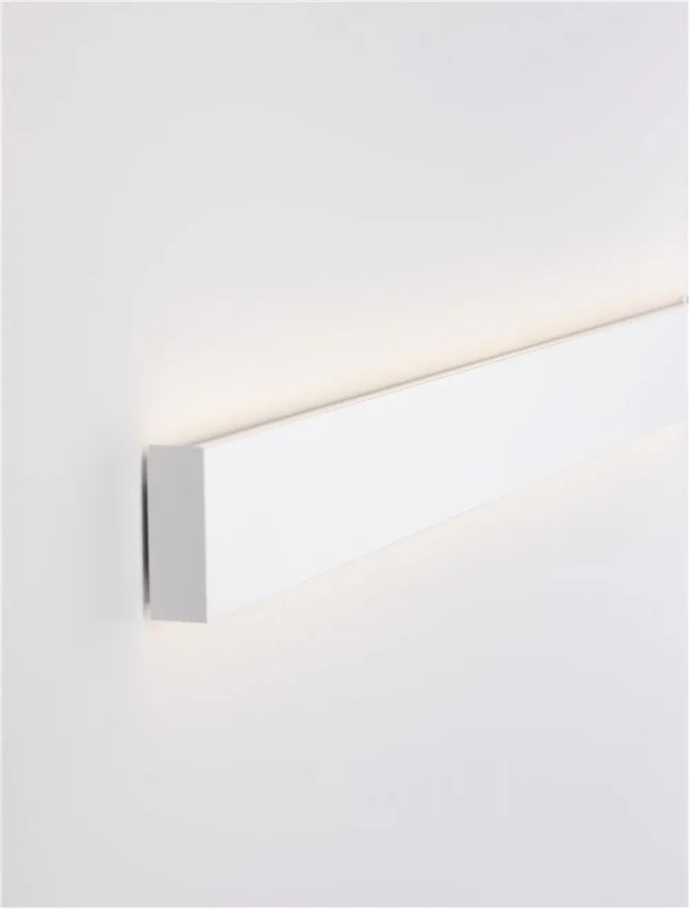 Aplica de perete din Aluminiu Alb H7.5xL90cm IP20 36W 2614lm 3000k SELINE