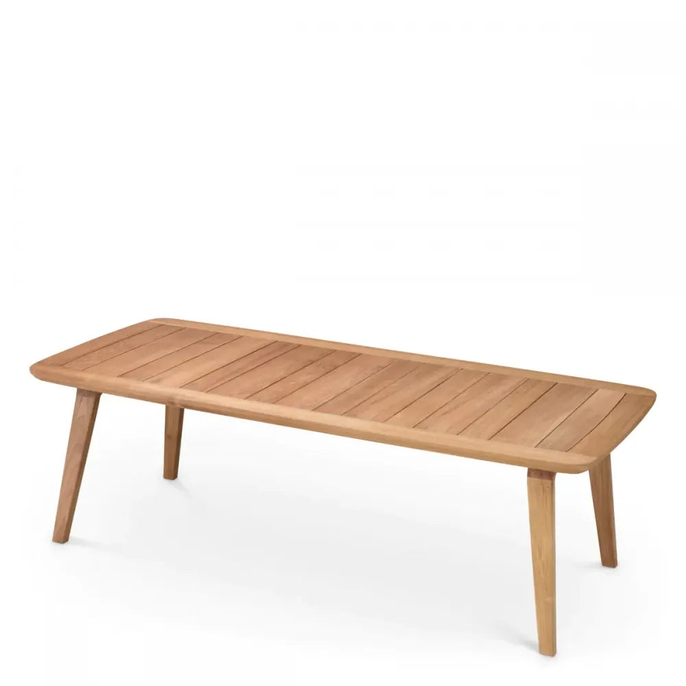Masa de exterior din Lemn de tec Maro H76xL245cm Glover Eichholtz