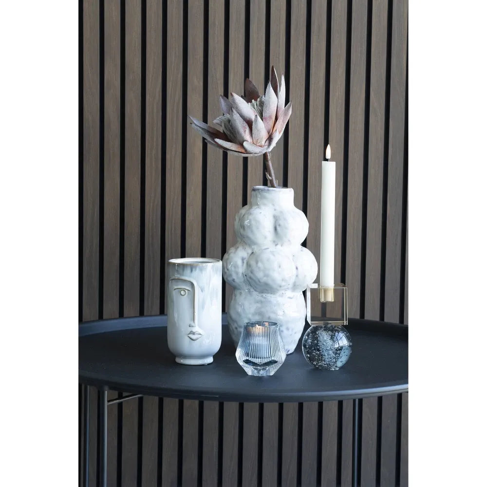 Vaza din Portelan Albastru H17xD9.5cm HN0866