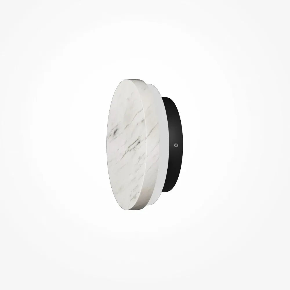 Aplica de perete din Piatra Alb H5xD15cm Basic Texture
