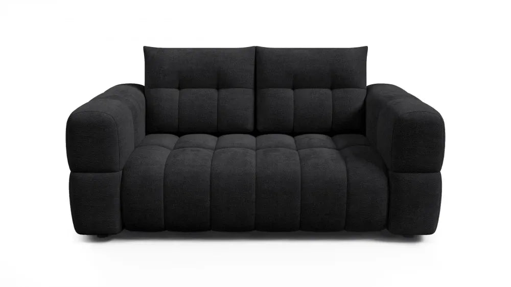 Canapea tapitata cu material pet friendly Alias negru L181x104cm