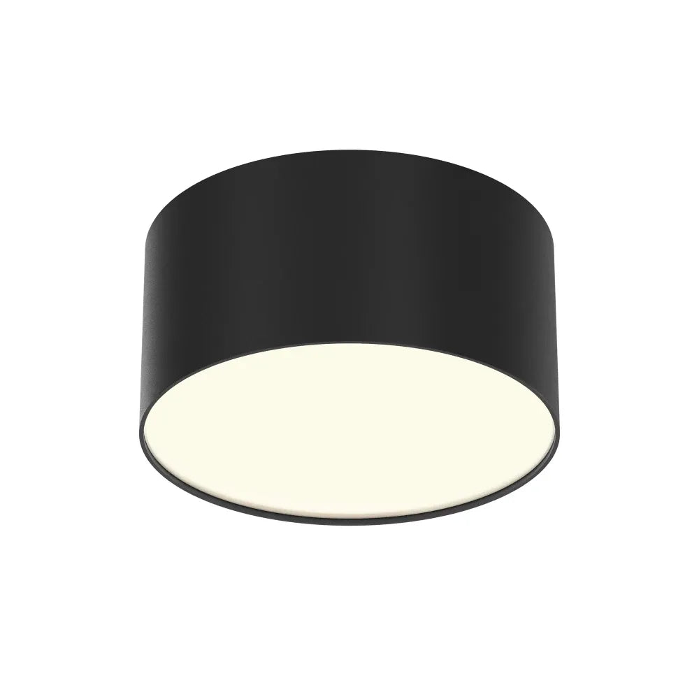 Spot aplicat din Aluminiu Negru H6xD12cm Zon
