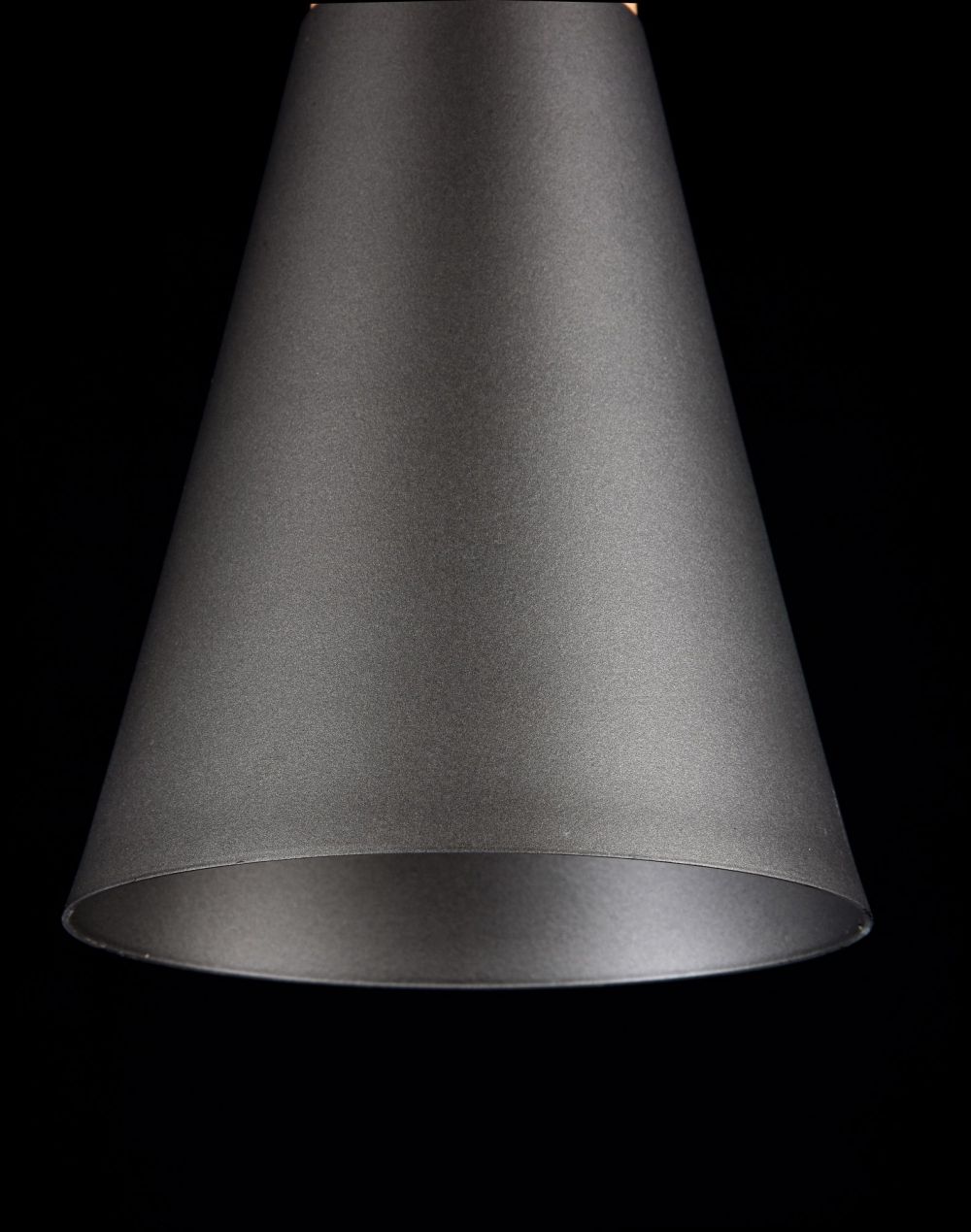 Pendul cu inaltime reglabila din Metal Gri D14xH142cm Bicones