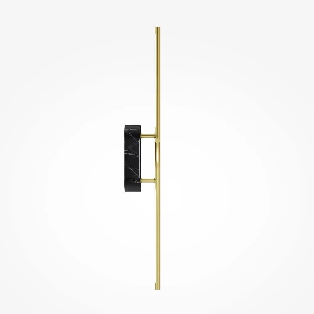 Aplica perete din Metal and marble Alama H63xL8.6cm Renaissance