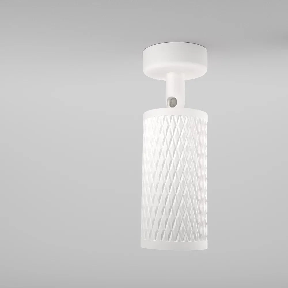 Spot aplicabil din Aluminiu Alb H19.5xL13cm IP 20 GU10 50W Focus Design