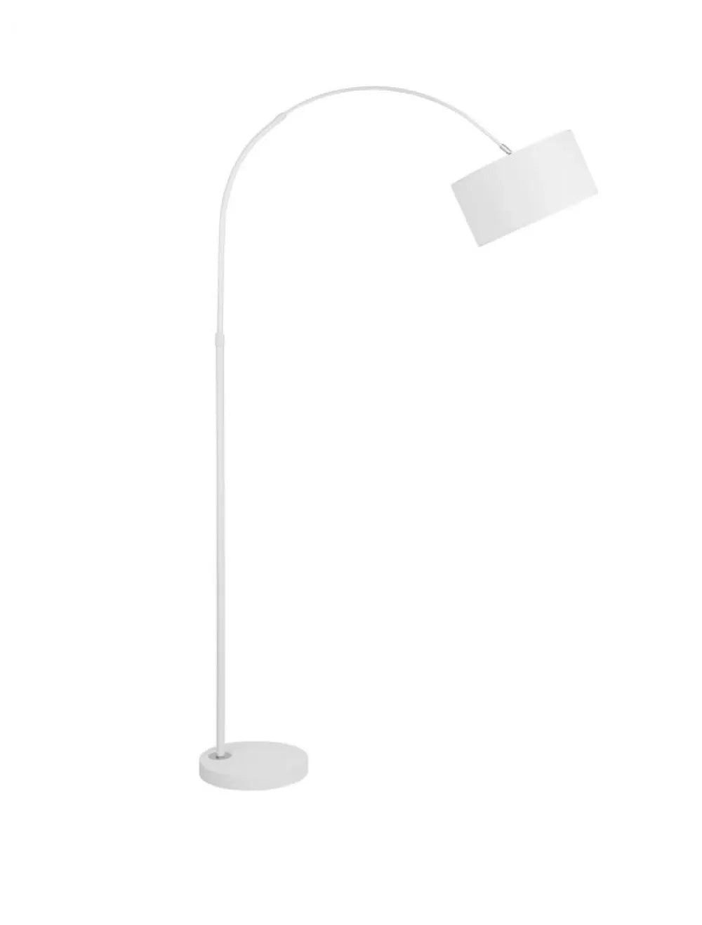 Lampa de podea structura din Aluminiu Alb si abajur din Textil Alb H180xL90cm IP20 SAMA