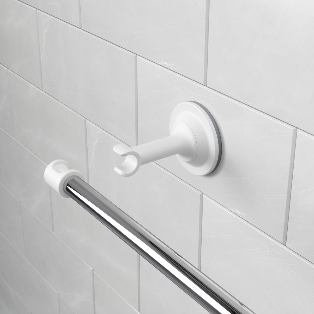 Suport prosoape din Aluminiu Argintiu Flex Sure H7xL35/61cm