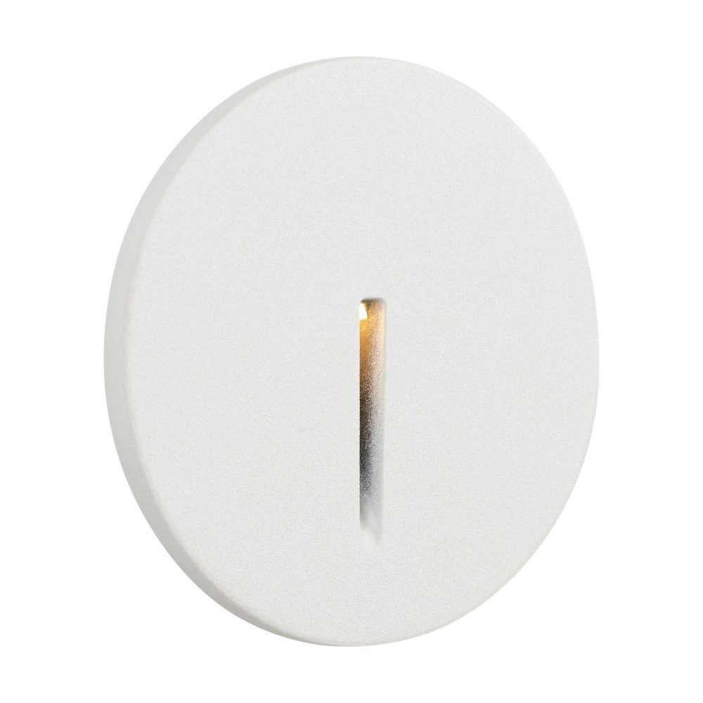 Spot incastrat pentru iluminat scari din Aluminiu Alb 3W 10lm 3000k D7xH7cm Lock