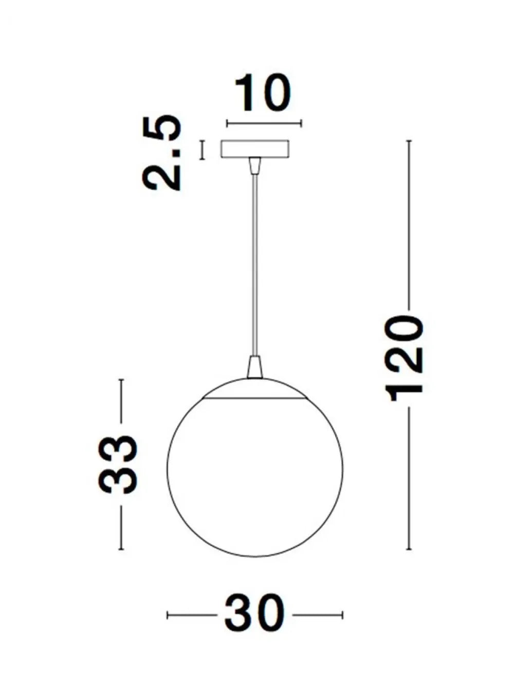 Pendul structura din Aluminiu Argintiu si abajur din Sticla Fumuriu H120xL30cm IP20 LAZIONE