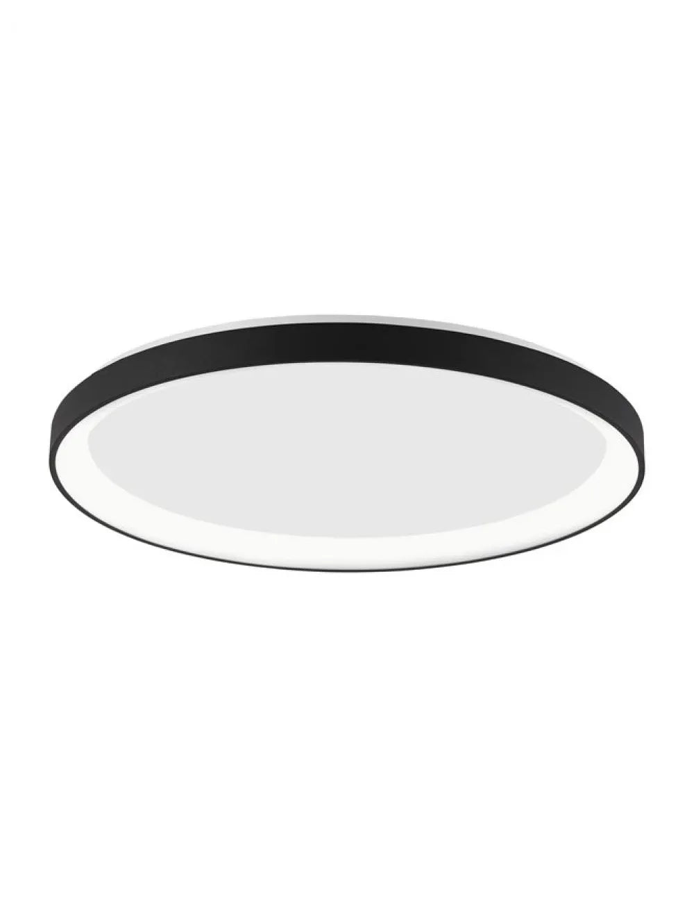 Plafoniera din Aluminiu Negru H6xL48cm IP20 40W 2554lm 3000k PERTINO