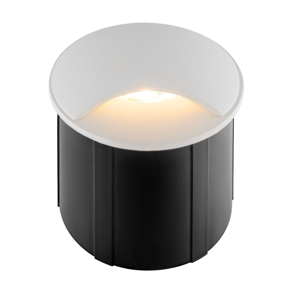 Spot incastra din Aluminiu Alb D7xH6cm Biscotti