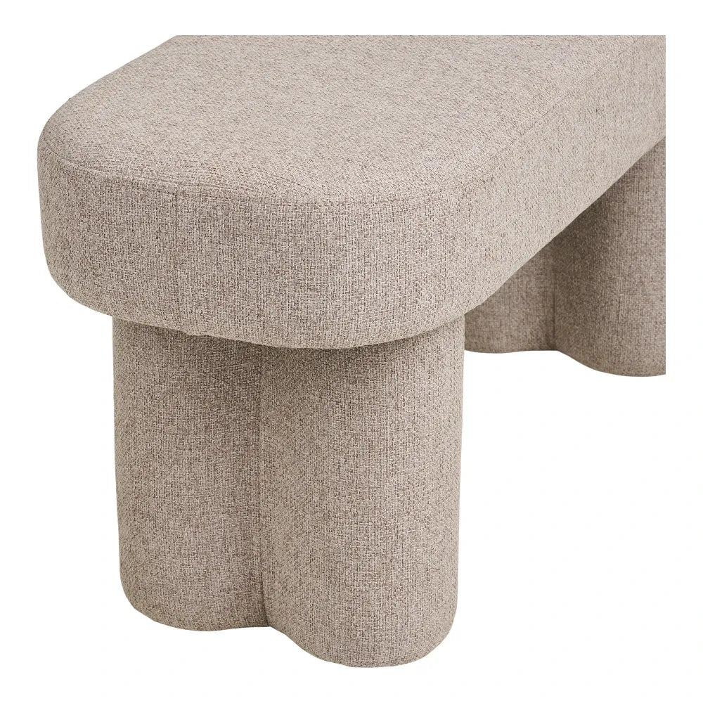 Bancheta din Stofa Bej L36xH45cm Weston