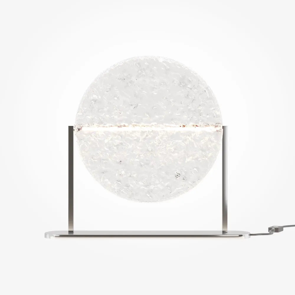 Veioza din Metal Argintiu Chrome H31xL8cm Mangata