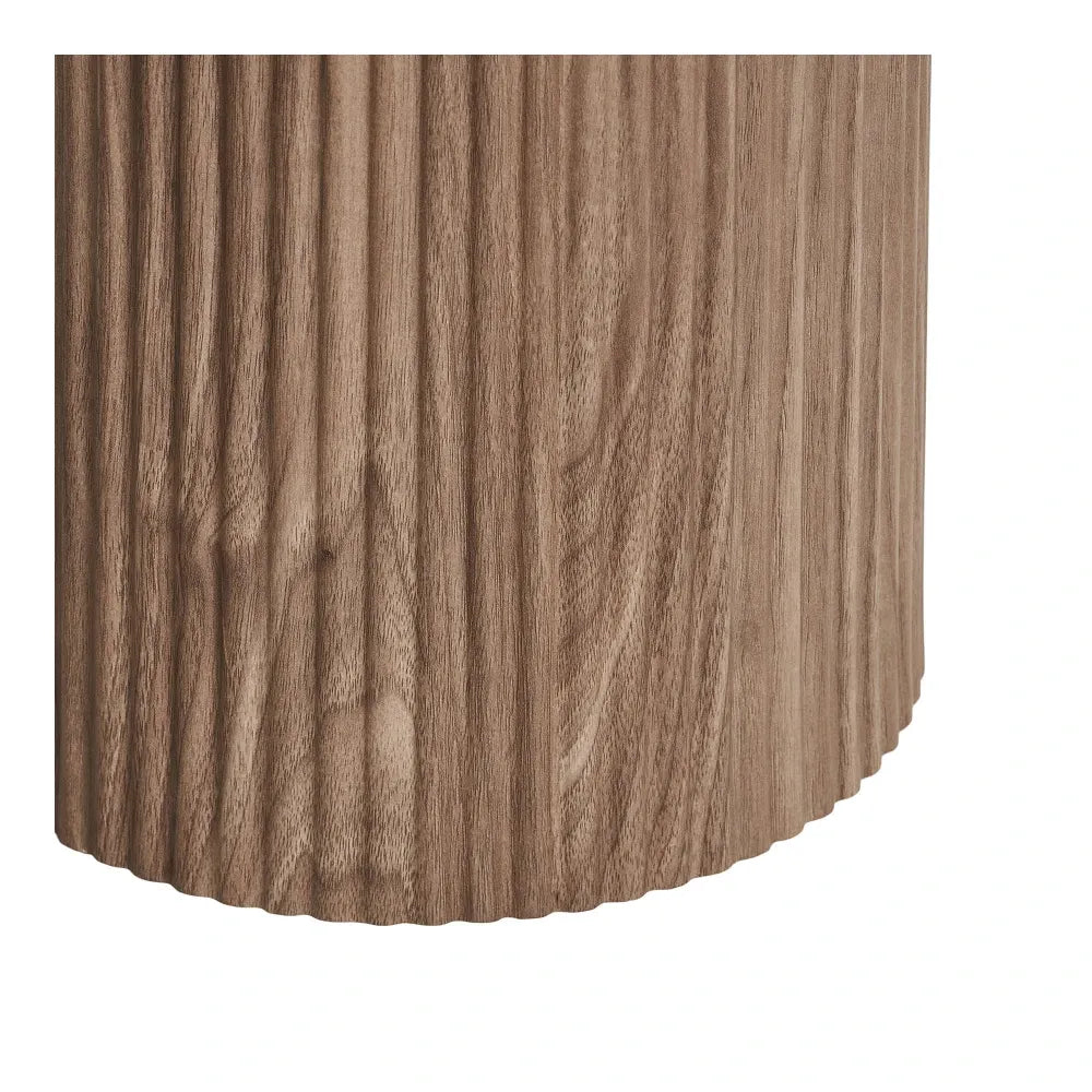 Consola din MDF Maro si Ceramica Alb L120xH78cm Athens
