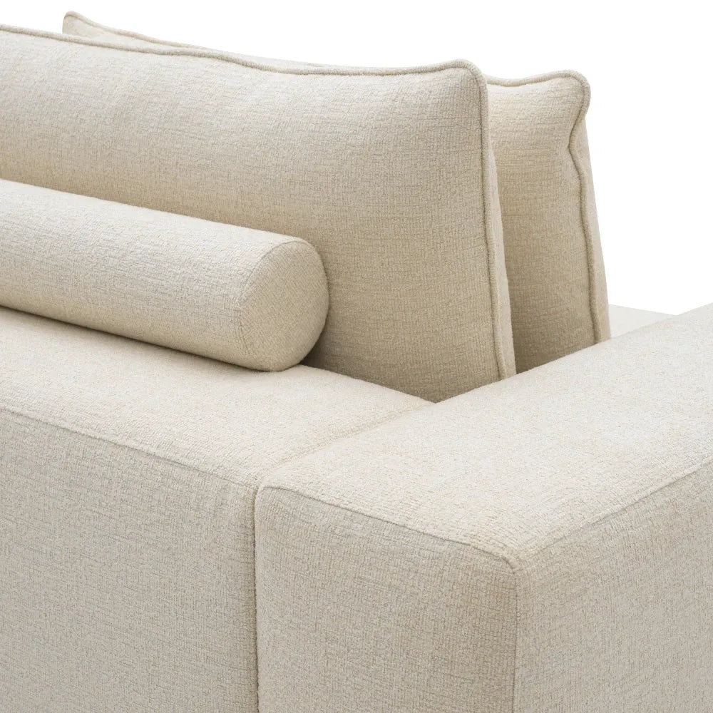 Canapea tapitat cu Stofa Bej L240xA120xH77cm Lounge Club L Eichholtz