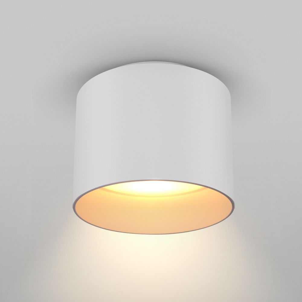 Spot aplicat din Aluminiu Alb D10xH10cm Planet
