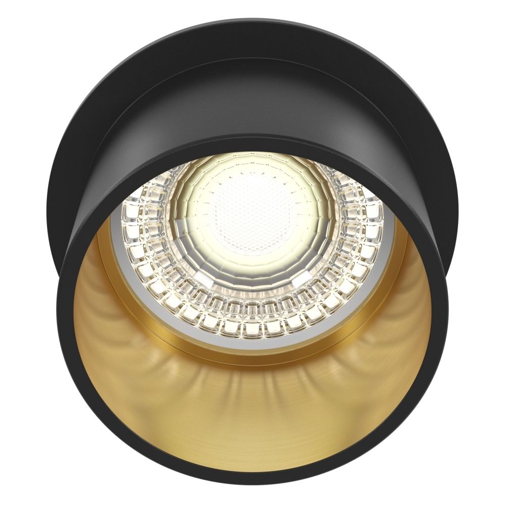 Spot incastra din Aluminiu Auriu D7xH6cm Reif