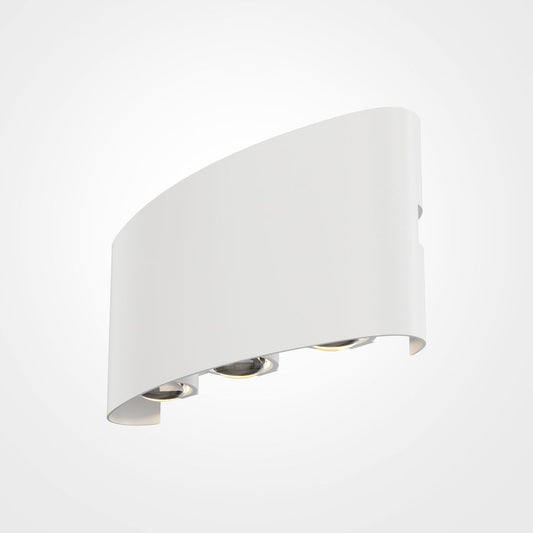 Aplica de perete Metal Alb L17xH8cm Strato