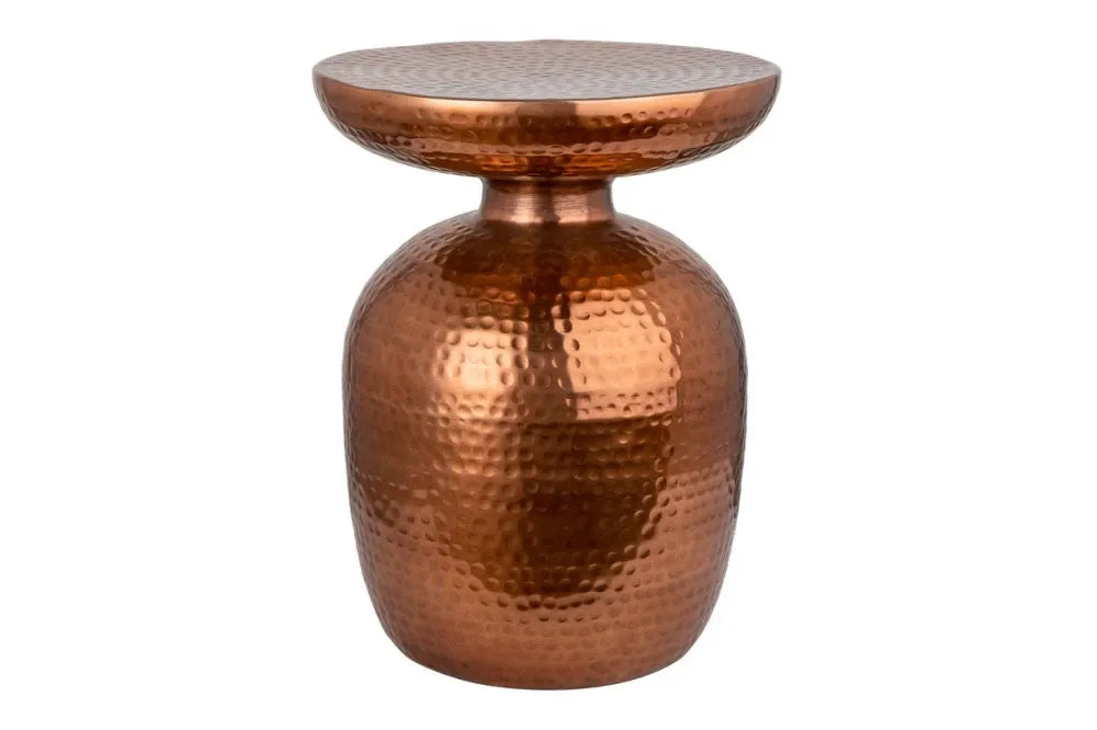 Masuta laterala din Metal Cupru L36xH47cm Orient