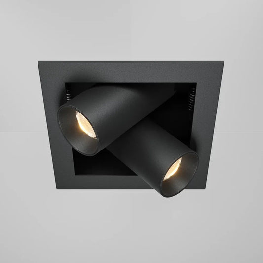 Spot incastrat din Aluminiu Negru H8.8xL11.2cm 14W Magnum