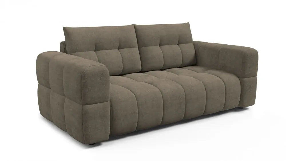 Canapea tapitata cu material pet friendly Alias maro L211x104cm