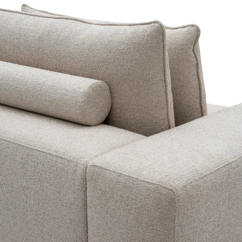 Canapea tapitat cu Stofa Grej L240xA120xH77cm Lounge Club L Eichholtz
