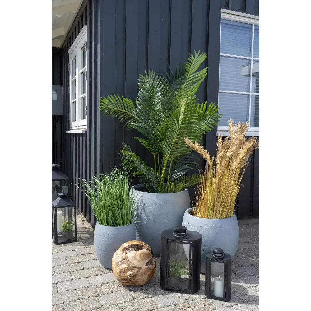 Planta artificiala in ghiveci Poa Grass H68xD30cm