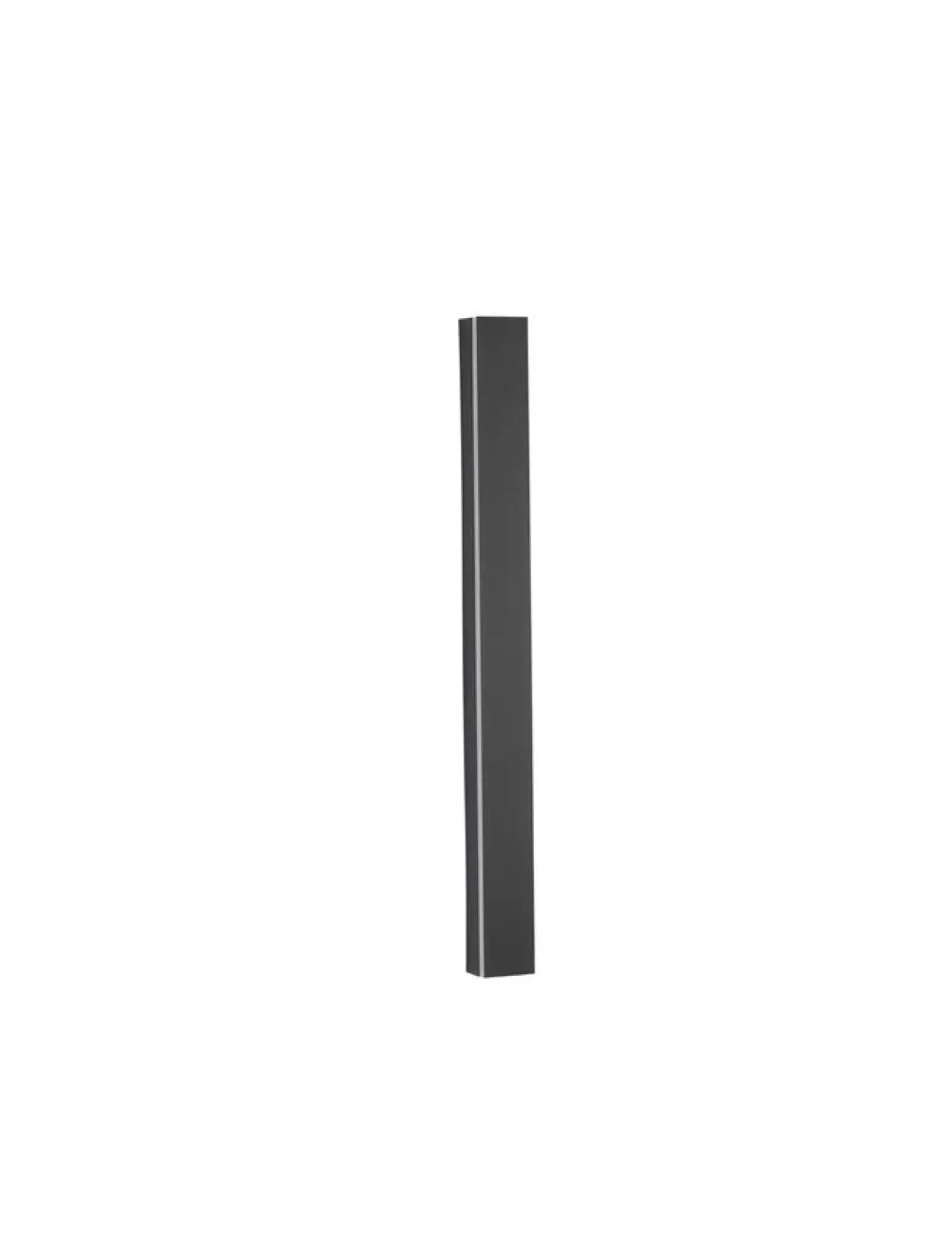 Aplica de perete din Aluminiu Negru H60xL5cm IP20 21W 1100lm 3000k COLBY
