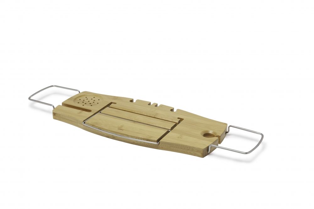 Suport extensibil pentru cada din Lemn Maro Aquala H3xL69cm