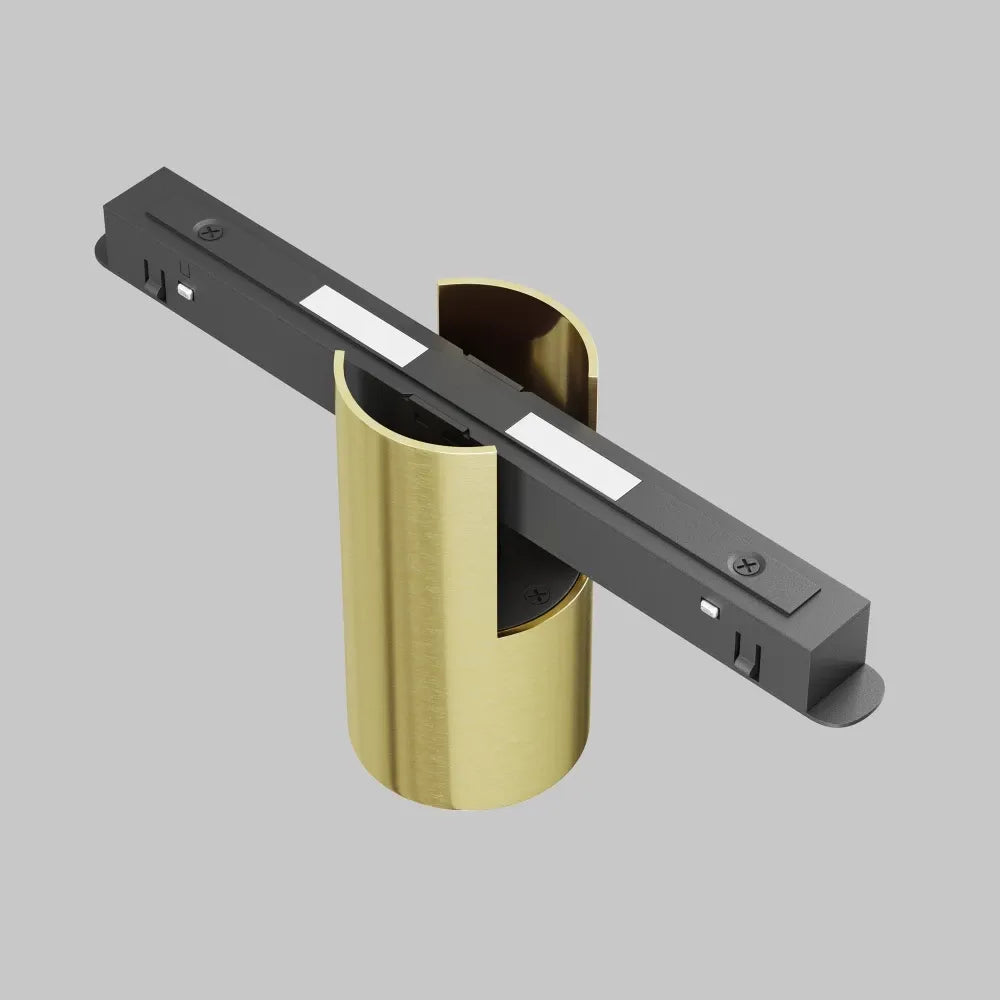 Spot dimabil smart pentru sina Exility din Aluminiu Alama H10.4xL19.3cm 7W 370lm 2700-6000k Alfa