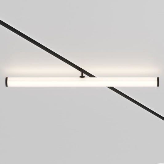 Spot pentru sina magnetica Exility din Aluminiu Negru 25W 1880lm k L60xH10cm Larc