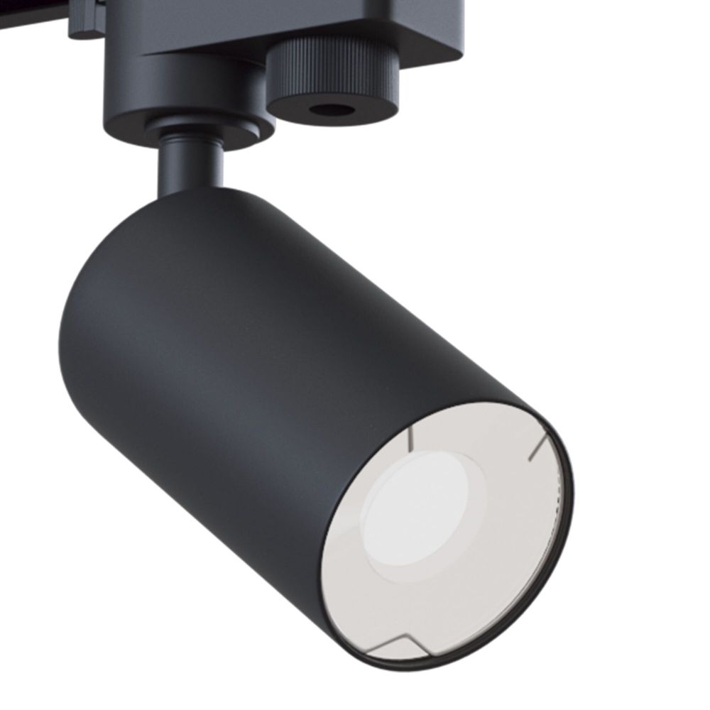 Spot sina din Aluminiu Negru L10xH18cm Track lamps