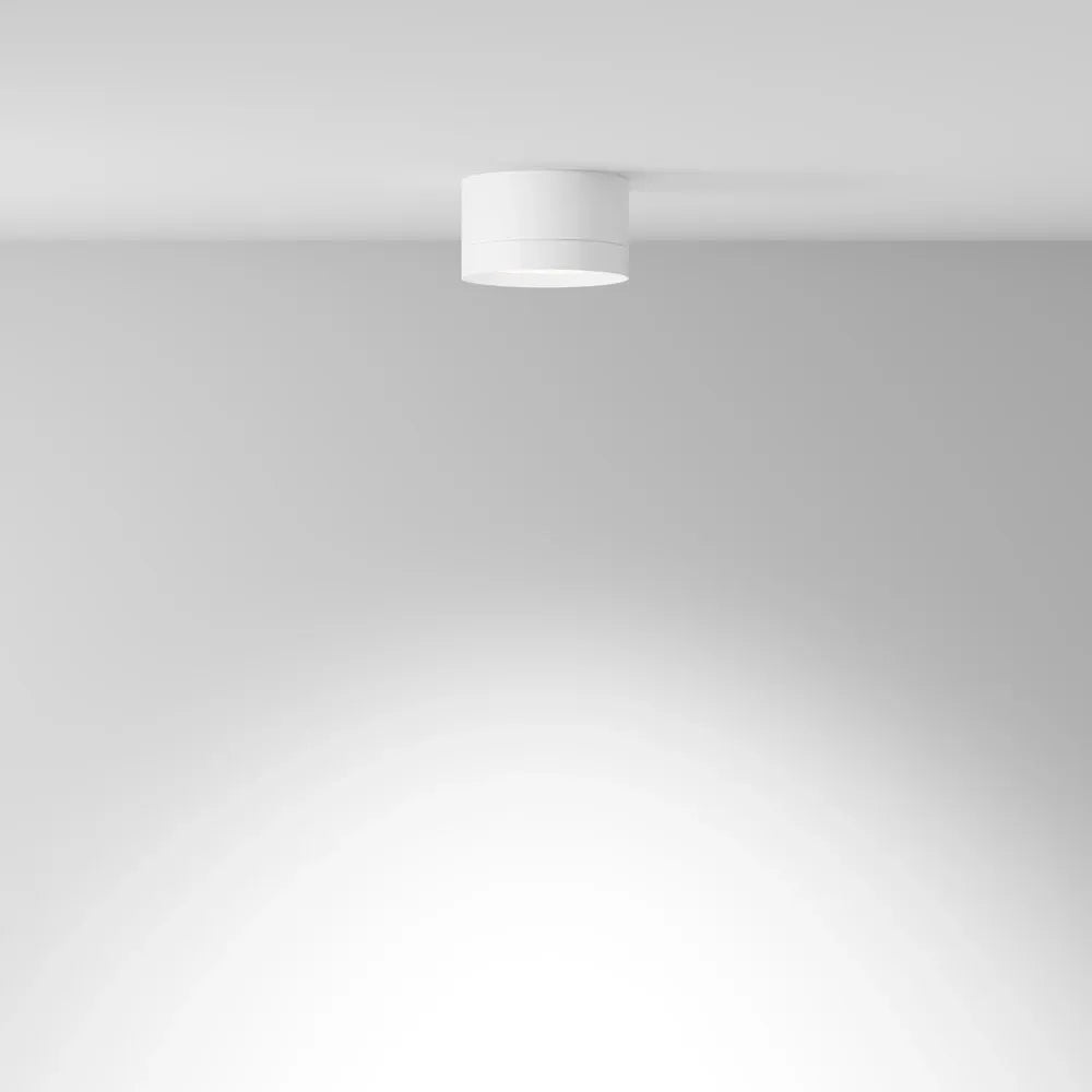 Spot aplicabil din Aluminiu Alb H5xD8.5cm IP 20 GX53 15W Hoop