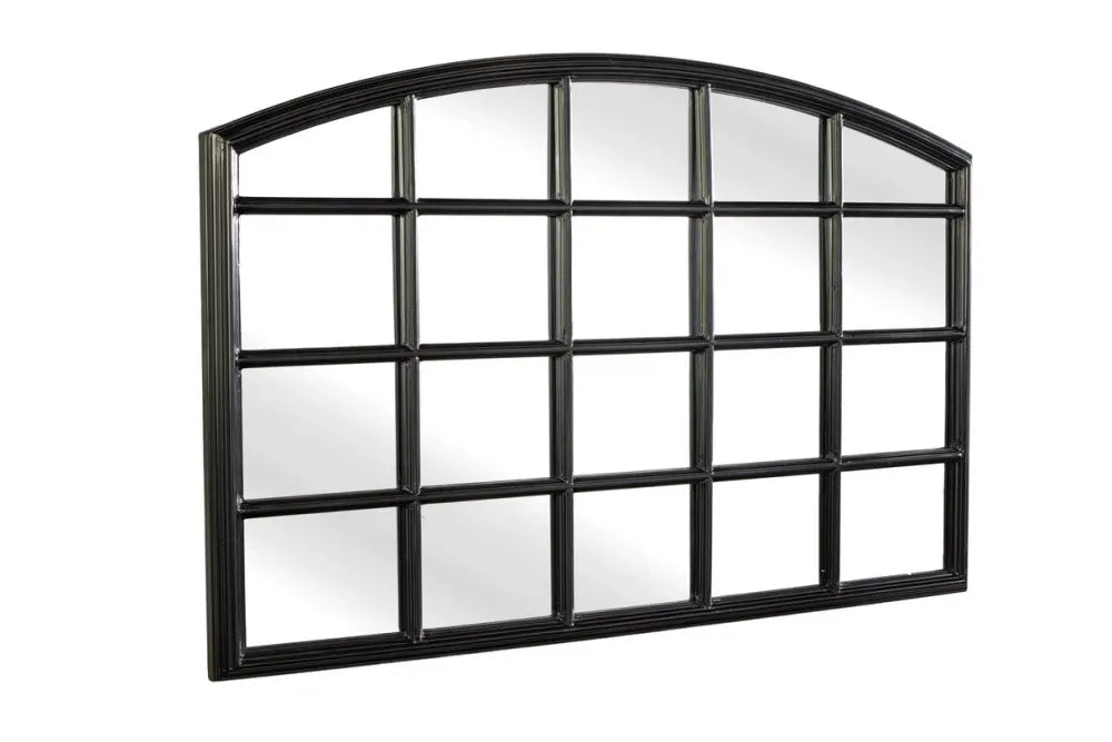 Oglinda cu rama din Lemn Negru H80xL120cm Paris