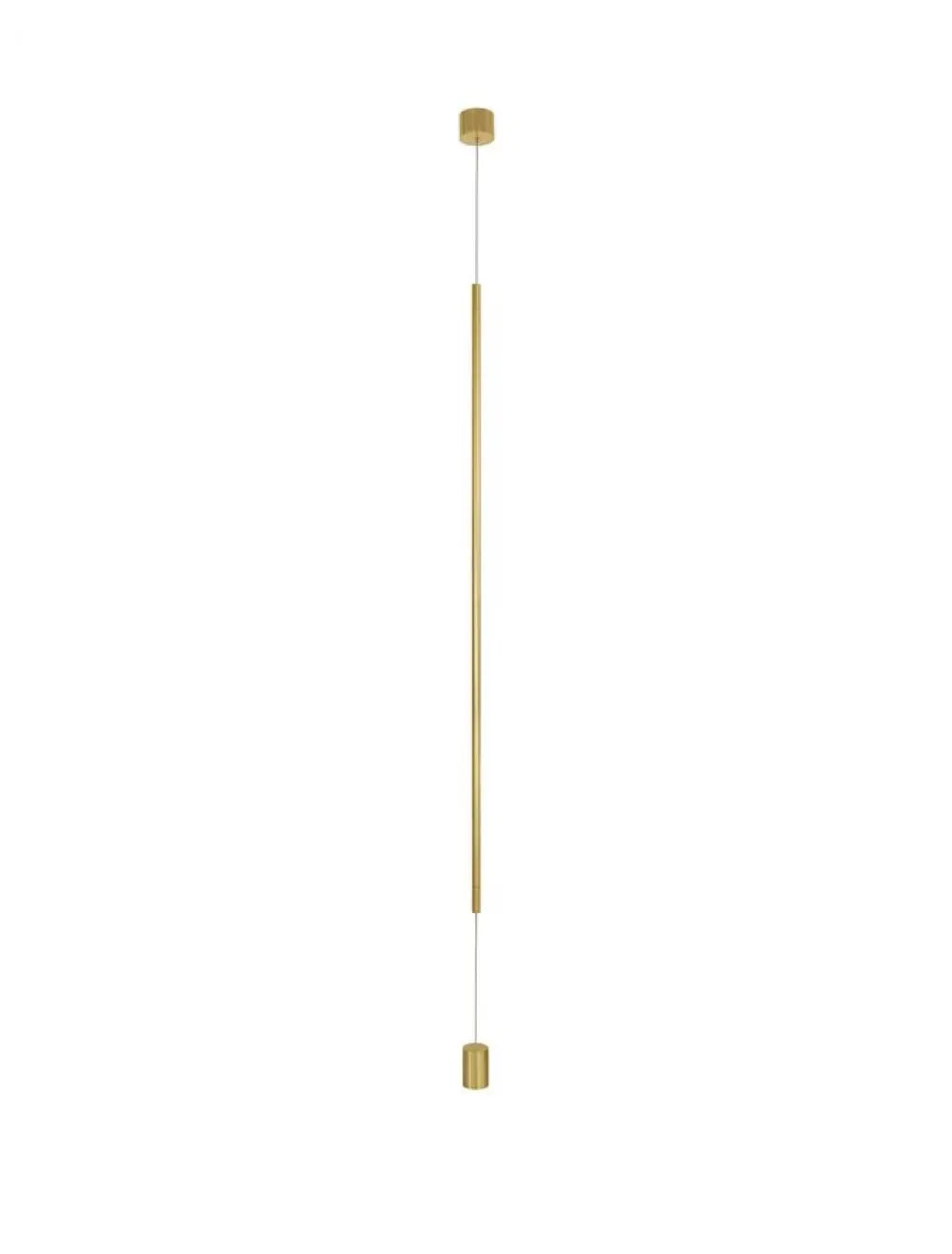 Pendul pana la podea din Aluminiu Auriu H300xL7cm IP20 20W 698lm 3000k ELETTRA